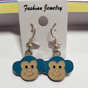 Vintage Monkey Earrings